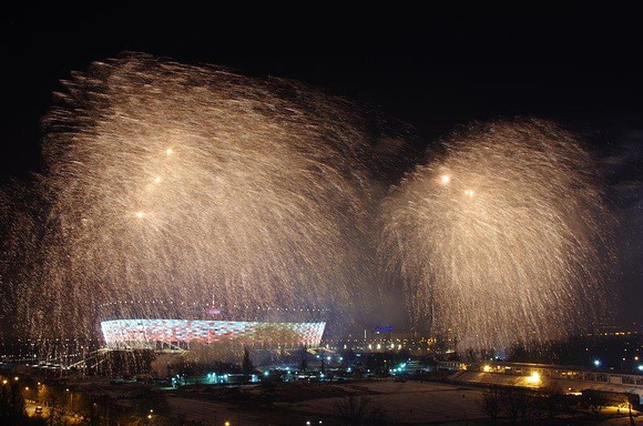 Opening of National Stadium Warsaw, 29 January 2012